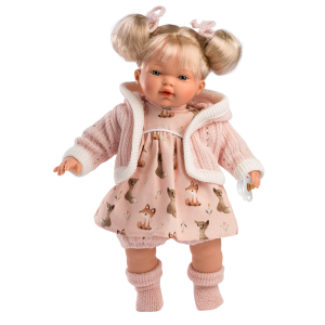 Інтерактивна лялька Llorens Roberta (у рожевій кофтинці)