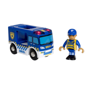 Ігровий набір Brio Поліцейський автобус з водієм