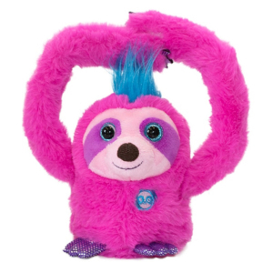 Інтерактивна м'яка іграшка Party Pets Лінивець рожевого кольору